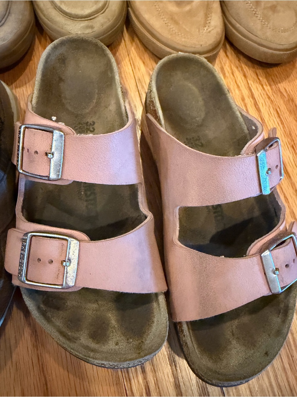 Birkenstock Arizona Sandals Kids Size 1 Euro 32 Pink